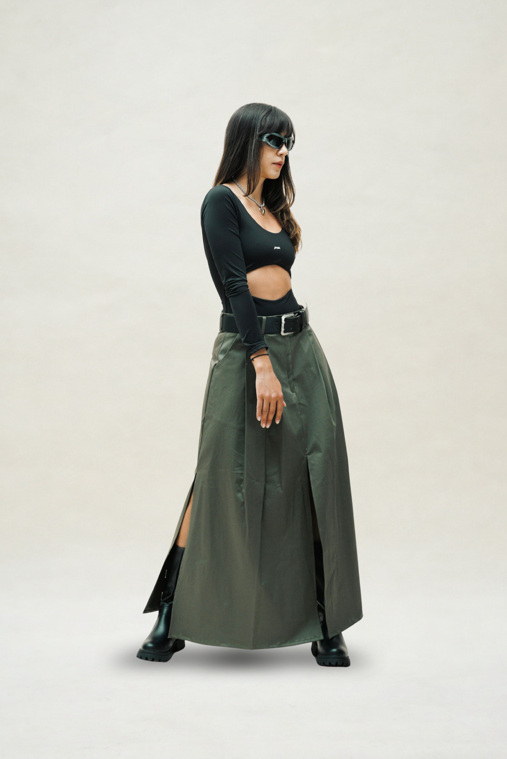 Falda Crudo Green