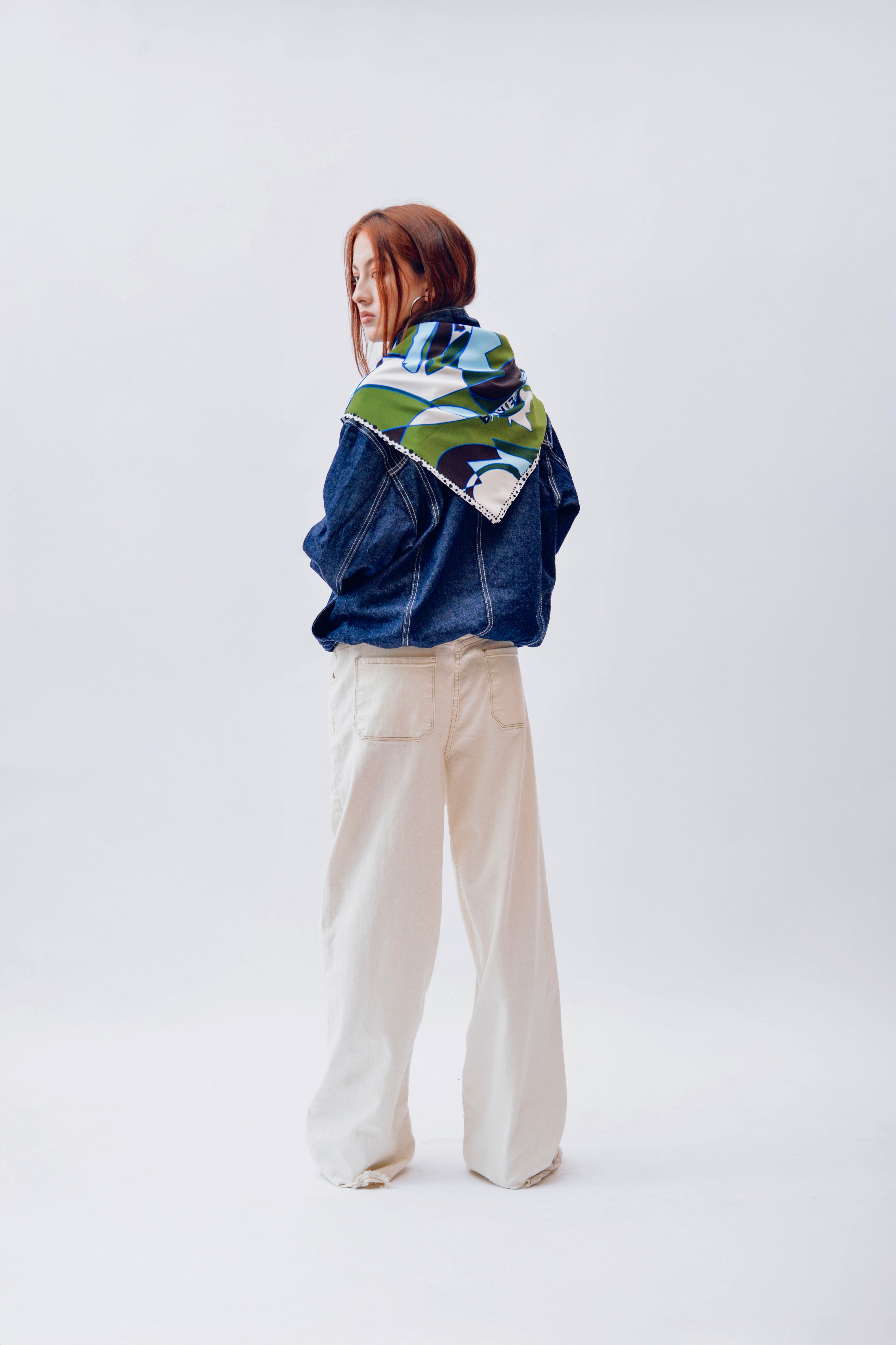 Pañuelo Dalmata Geometrico