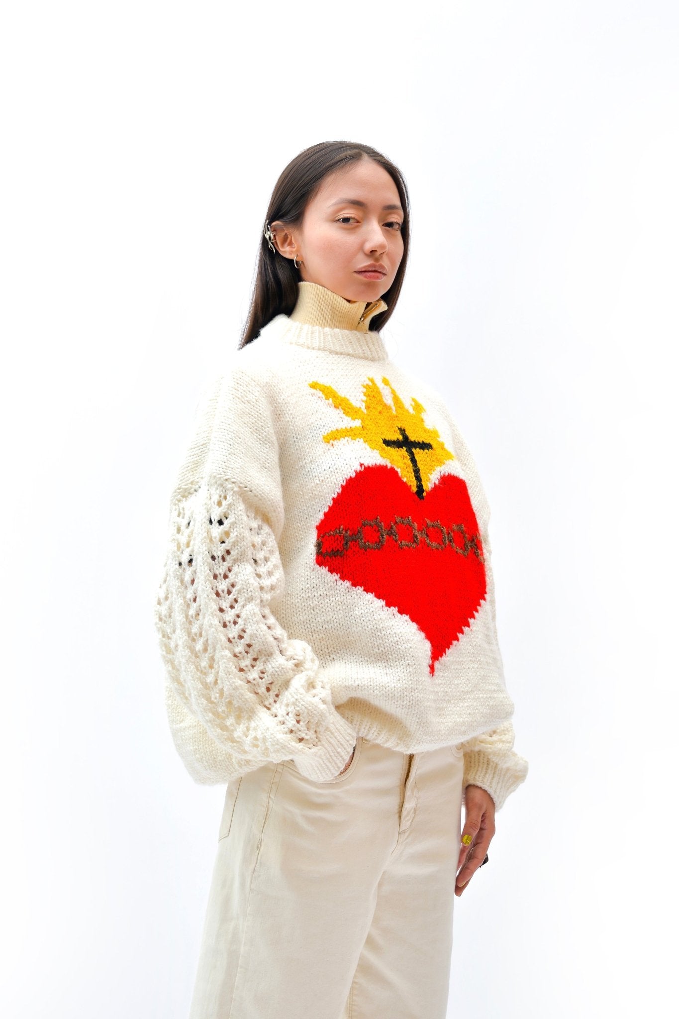 Bomber Corazón de fuego - Anacleta Design