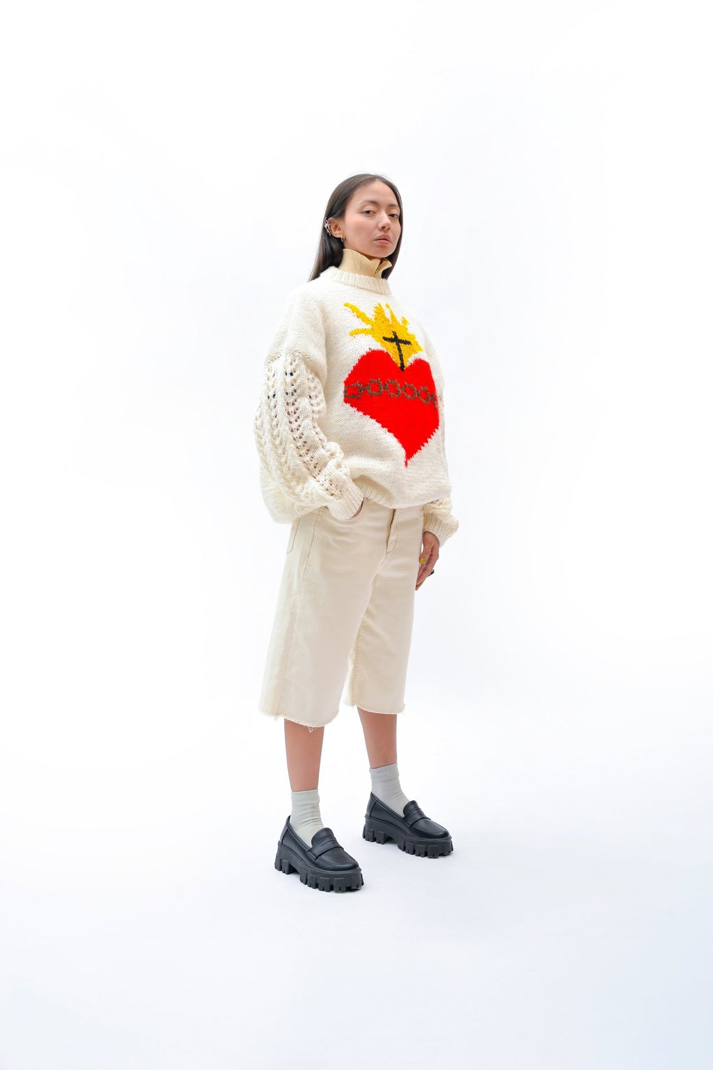 Bomber Corazón de fuego - Anacleta Design