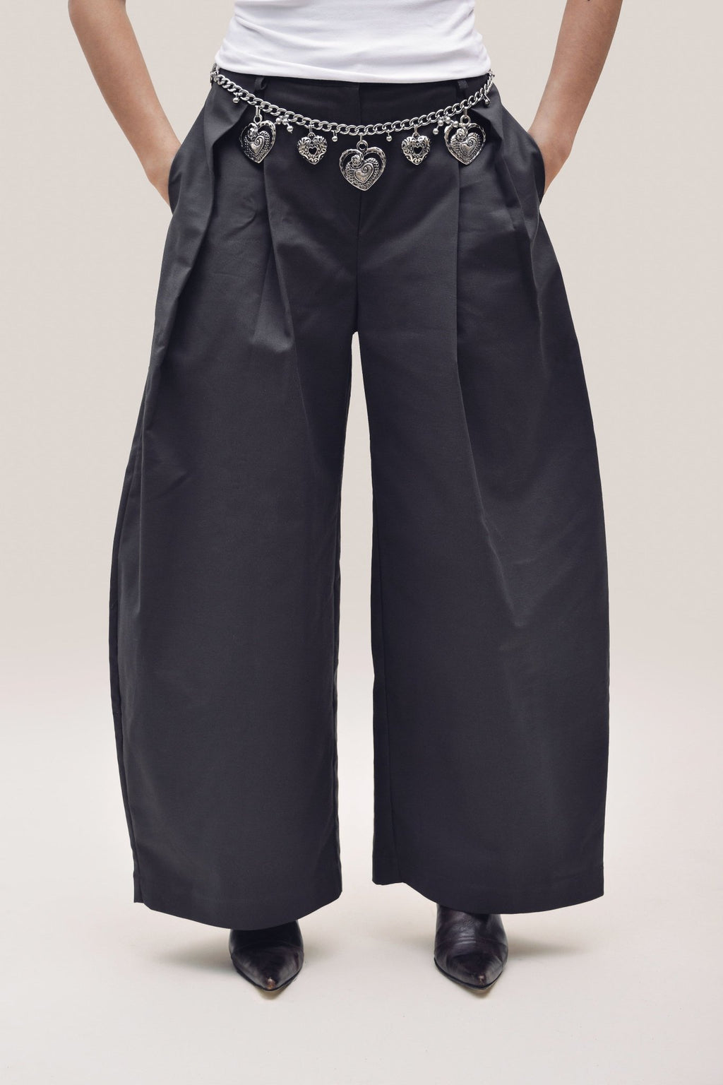 Bubble Pants Gris Grafito - Anacleta Design