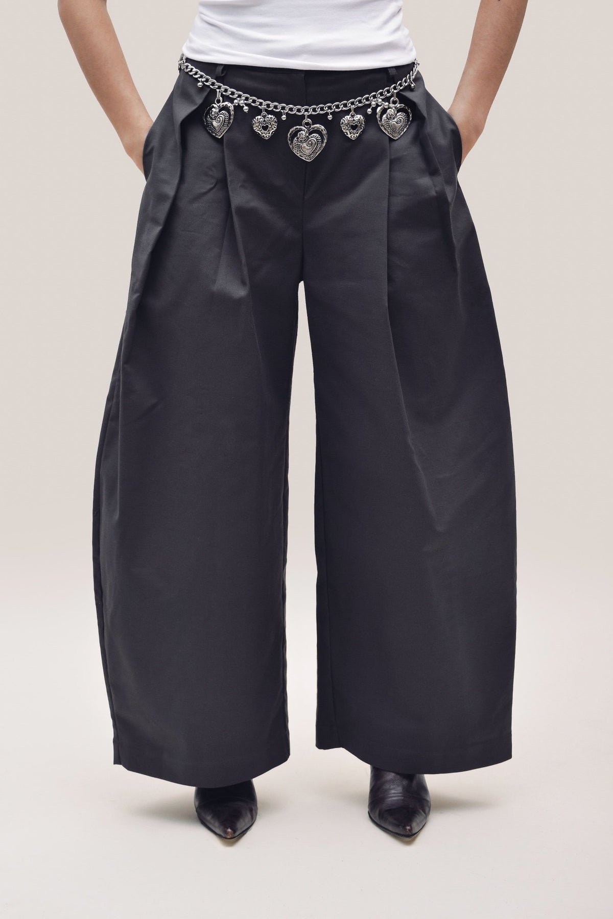 Bubble Pants Gris Grafito - Anacleta Design