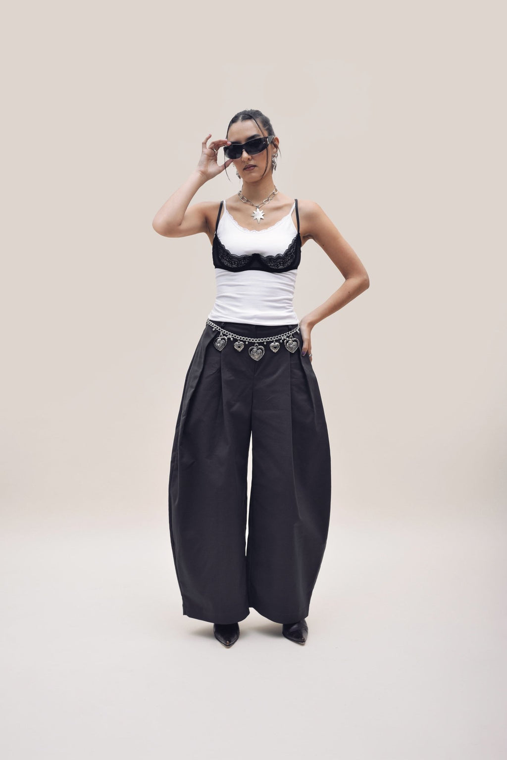 Bubble Pants Gris Grafito - Anacleta Design