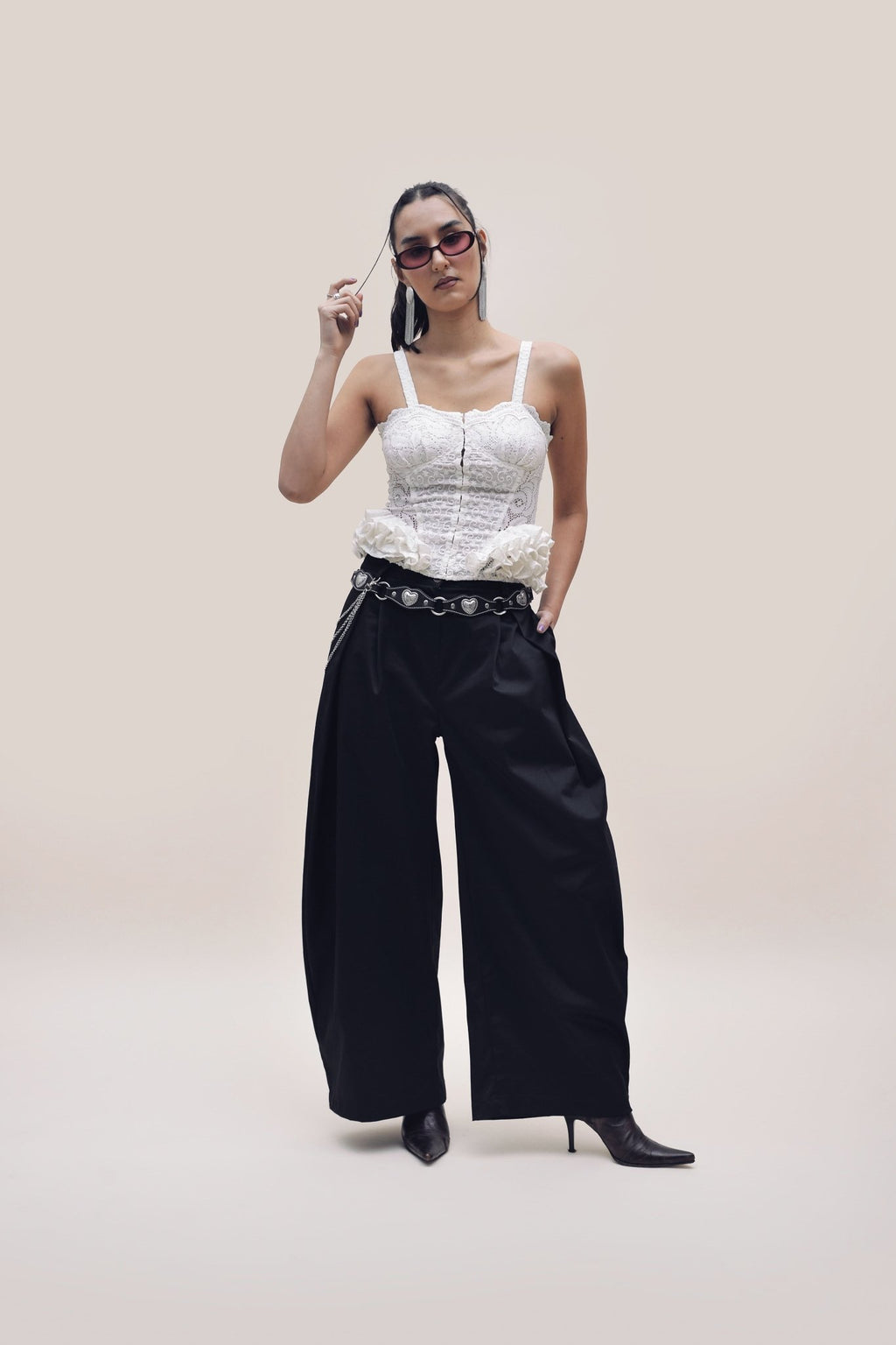 Bubble Pants Negro Clásico - Anacleta Design