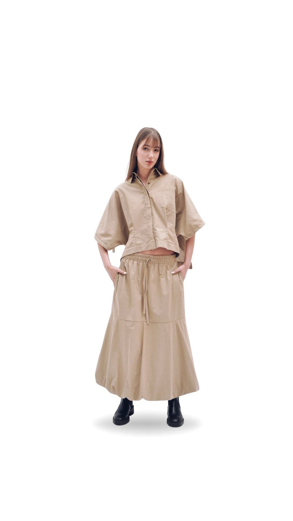 Camisa Kioto Crudo - Anacleta Design