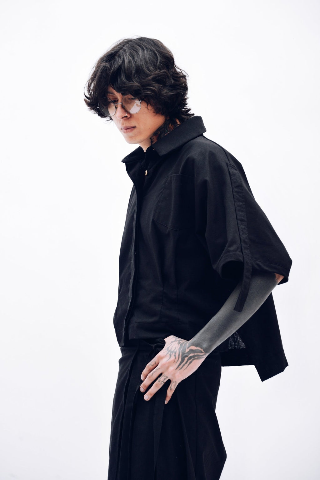 Camisa Kioto Negro - Anacleta Design