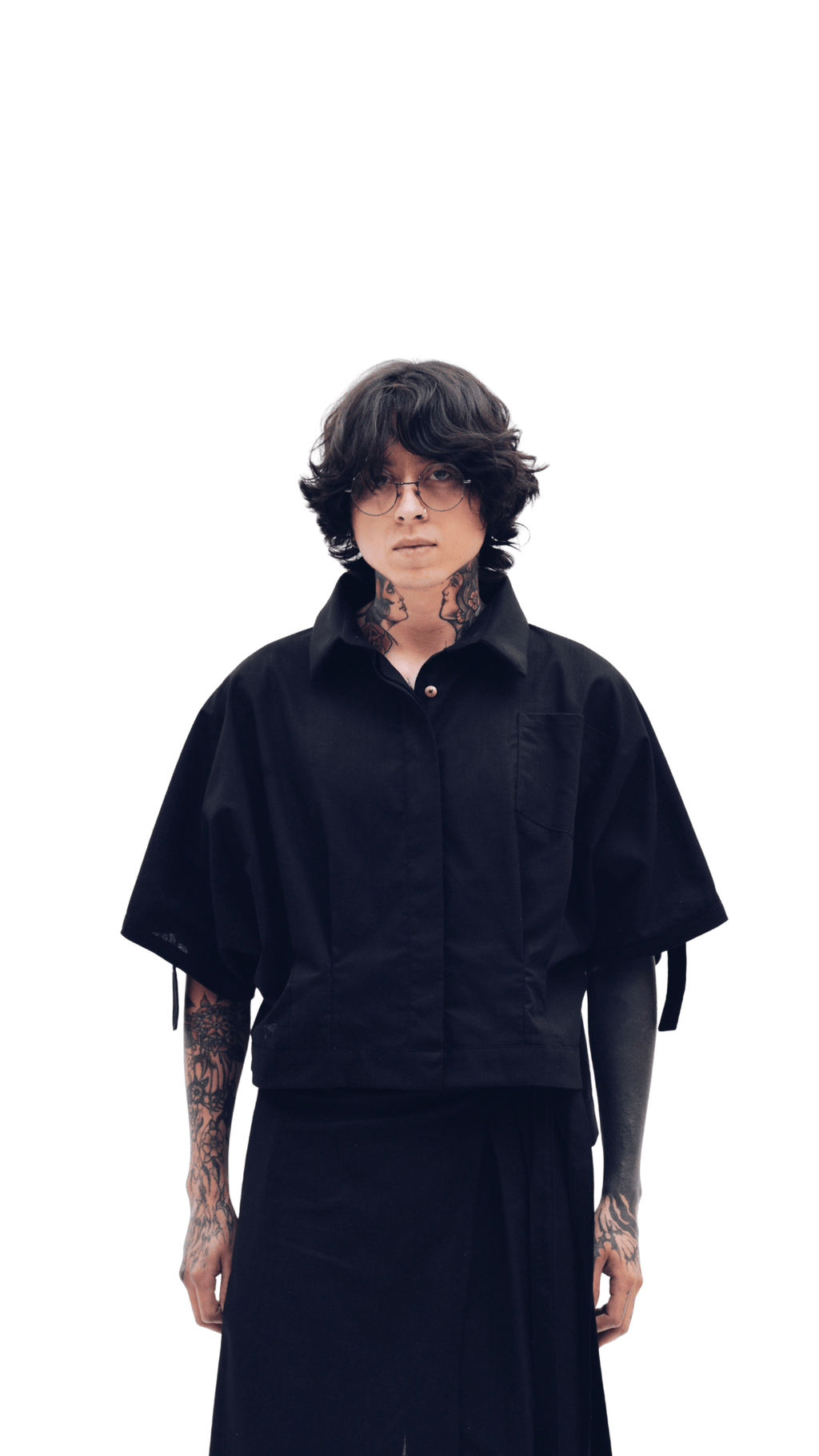 Camisa Kioto Negro - Anacleta Design