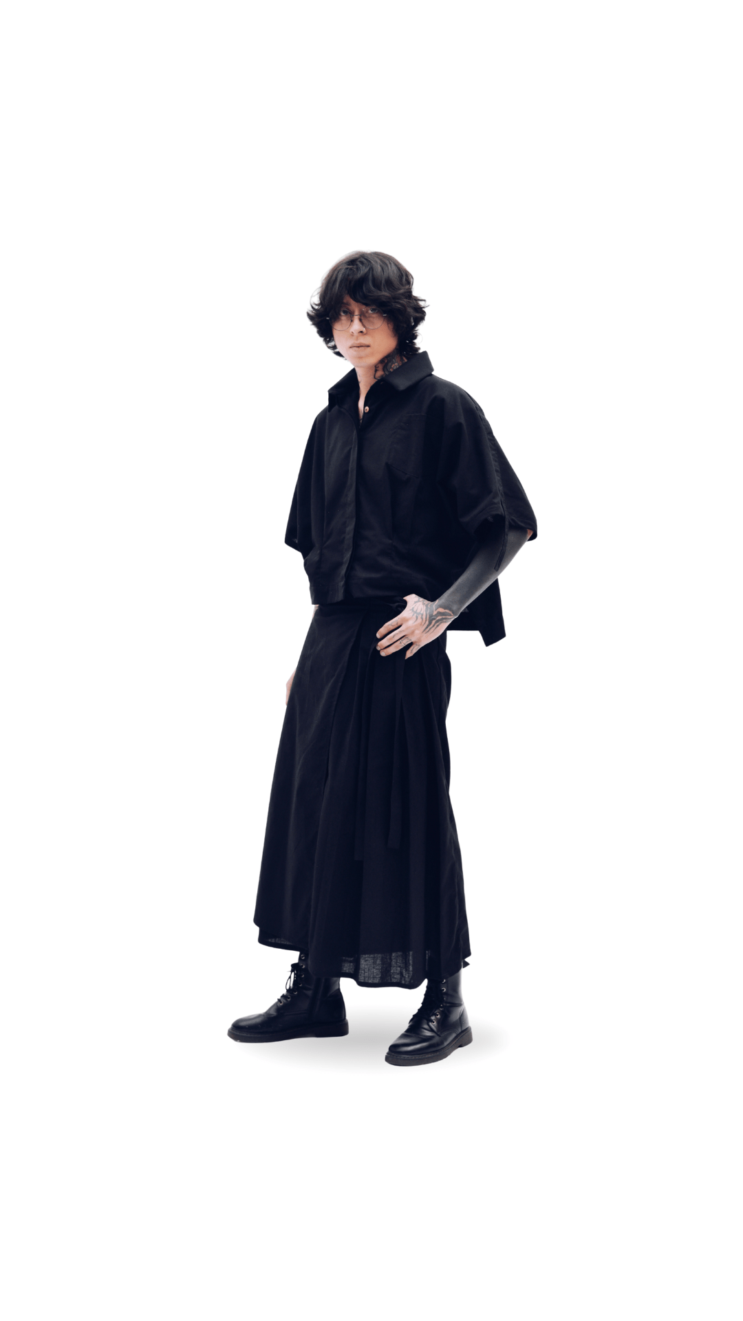 Camisa Kioto Negro - Anacleta Design