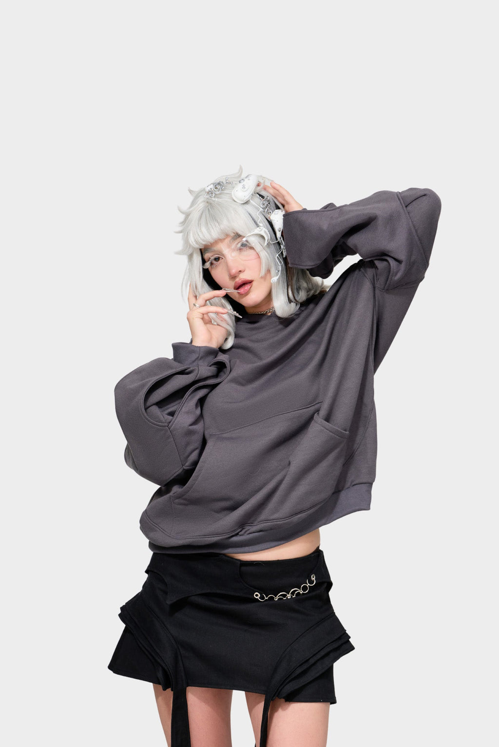 CToro Hoodie Gris - Anacleta Design