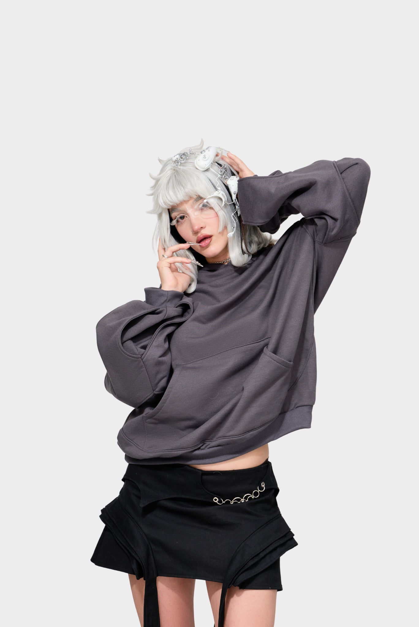 CToro Hoodie Gris - Anacleta Design
