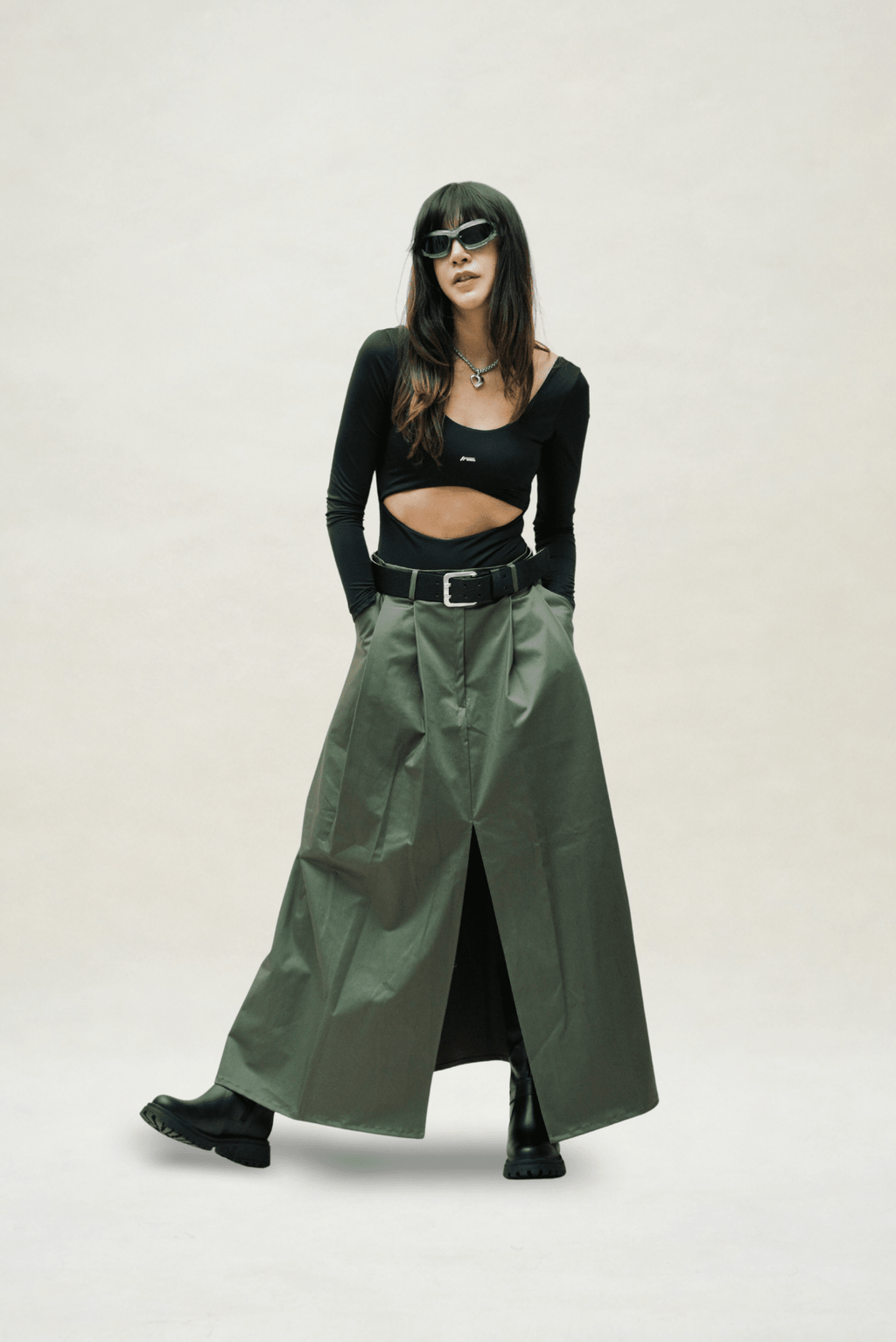 Falda Crudo Green - Anacleta Design