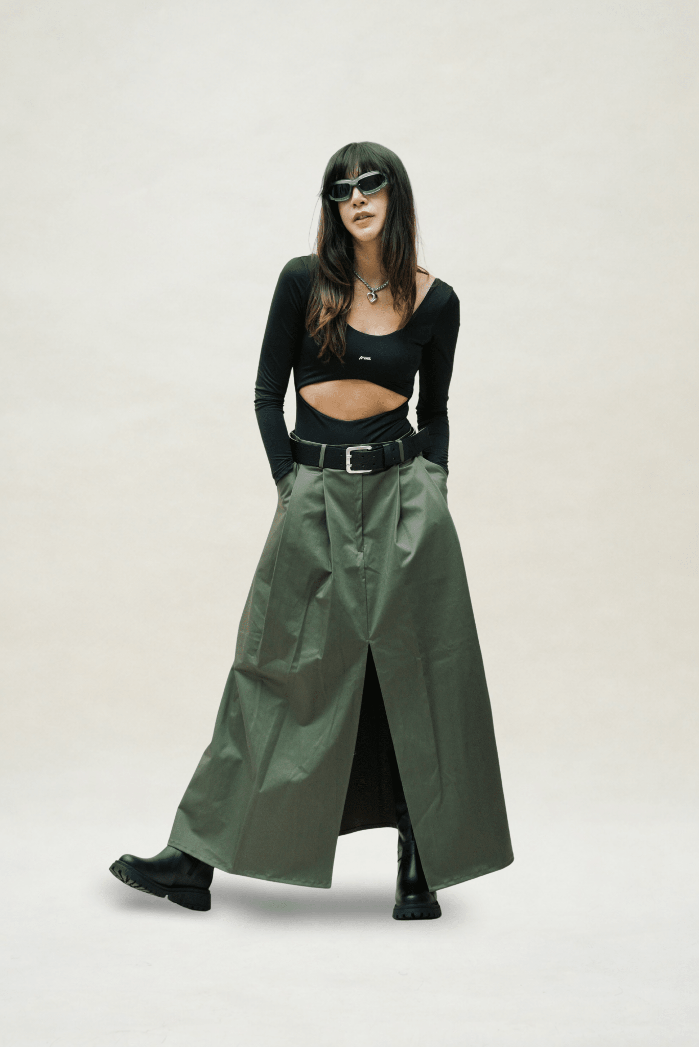 Falda Crudo Green - Anacleta Design