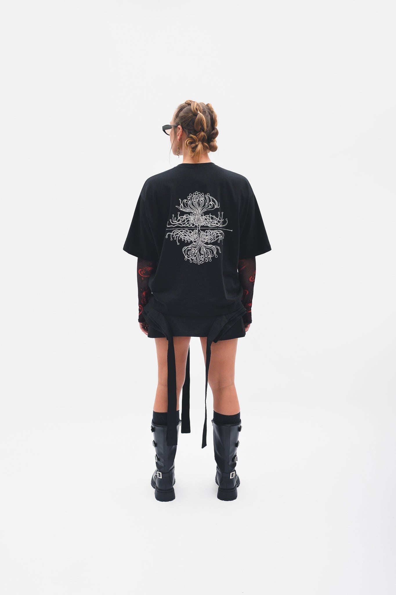 Flor de Páramo Black T-Shirt - Anacleta Design