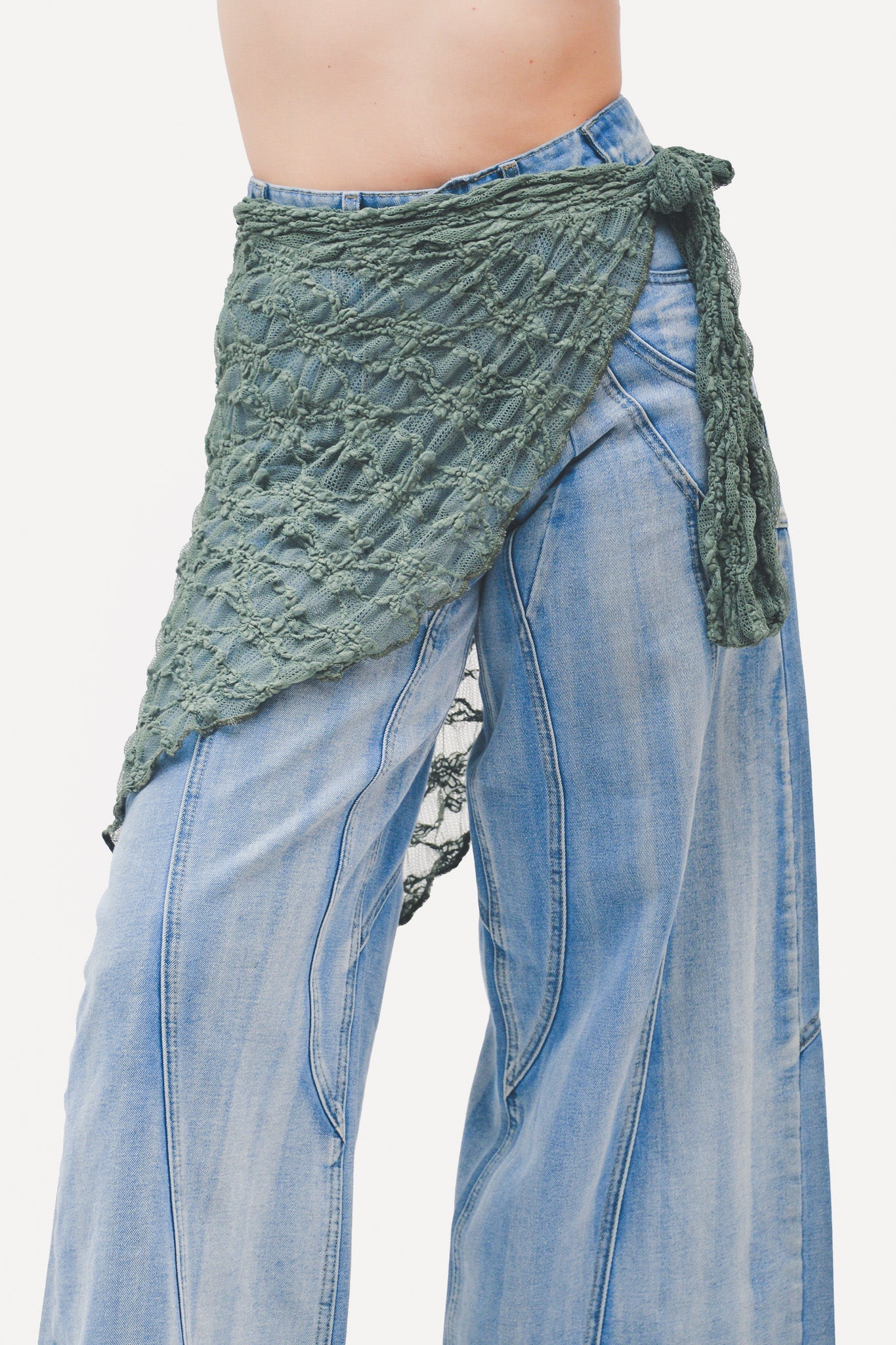 Multi - way lace layer verde - Anacleta Design