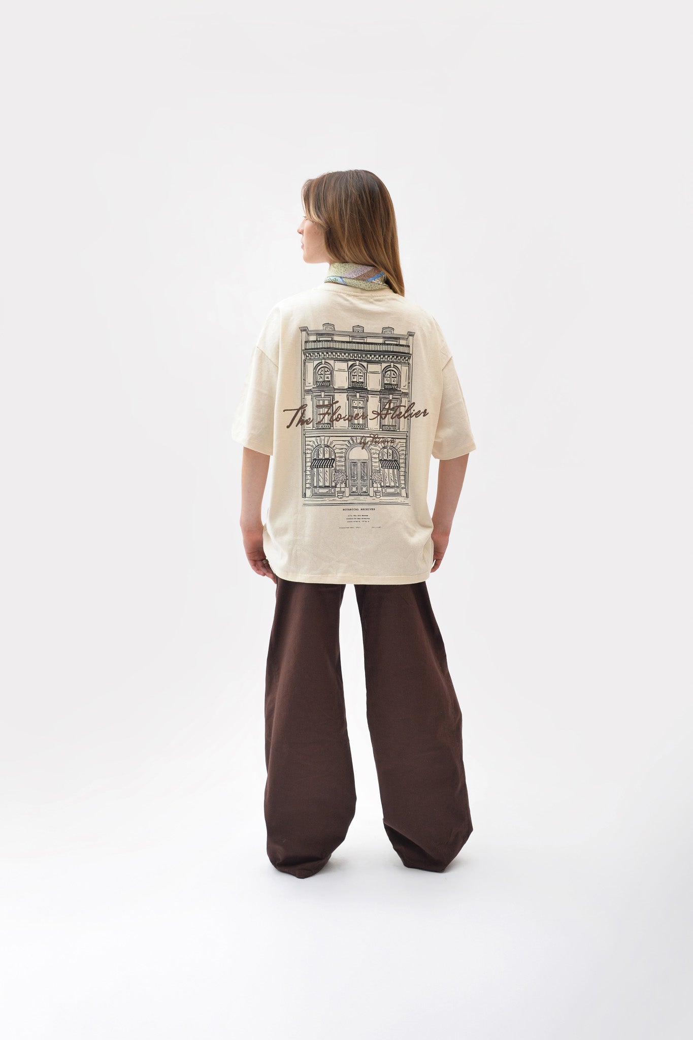 Pantalón Barrel Chocolate Obscuro - Anacleta Design