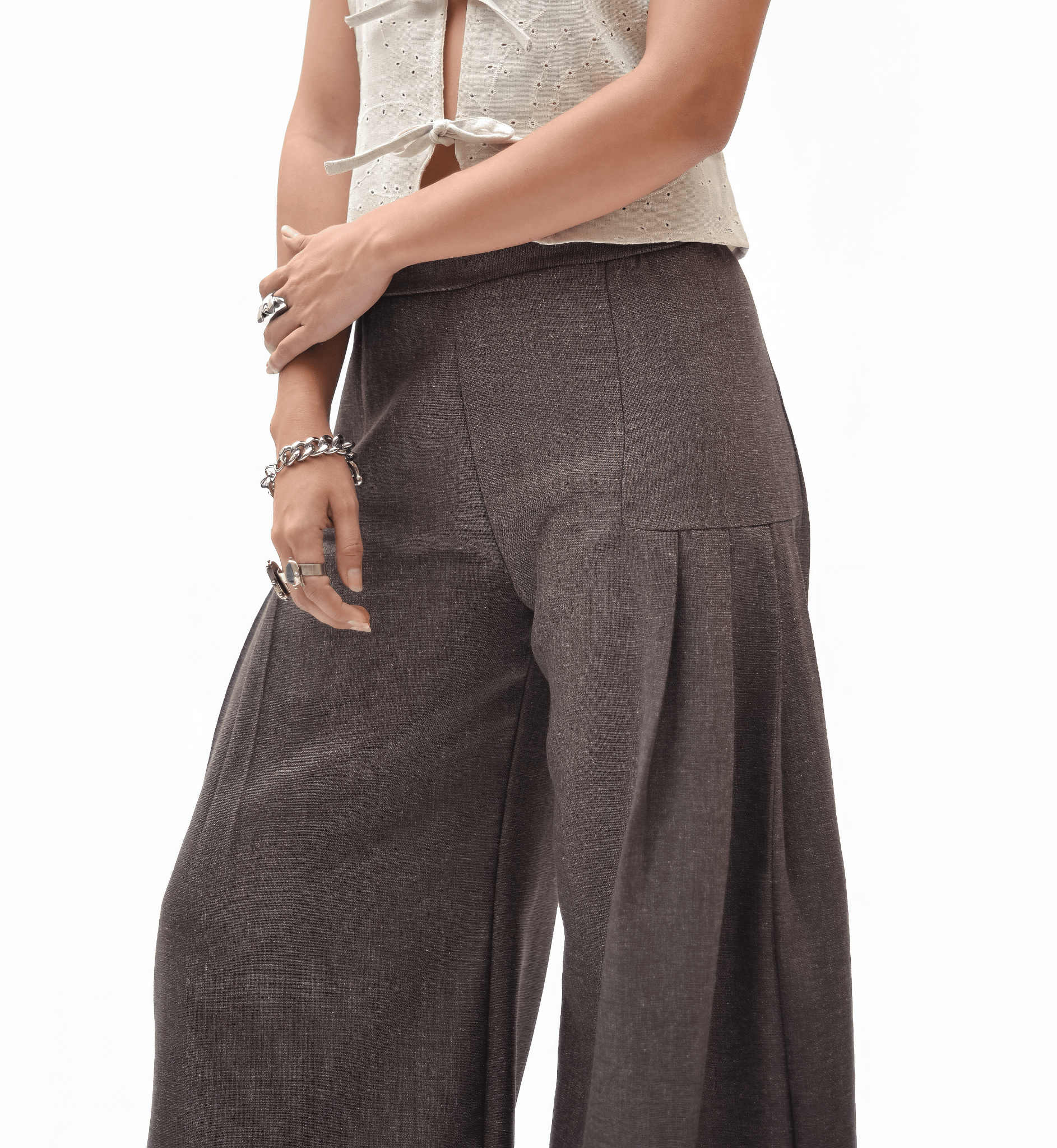 Pantalon Cocoon Chocolate - Anacleta Design