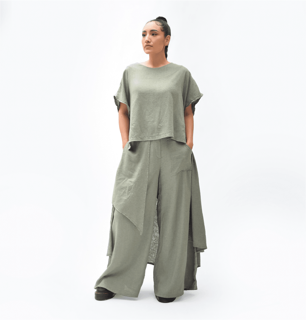 Pantalón Fuji Sage - Anacleta Design
