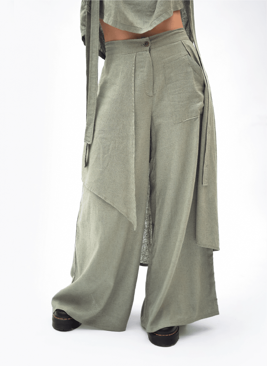 Pantalón Fuji Sage - Anacleta Design