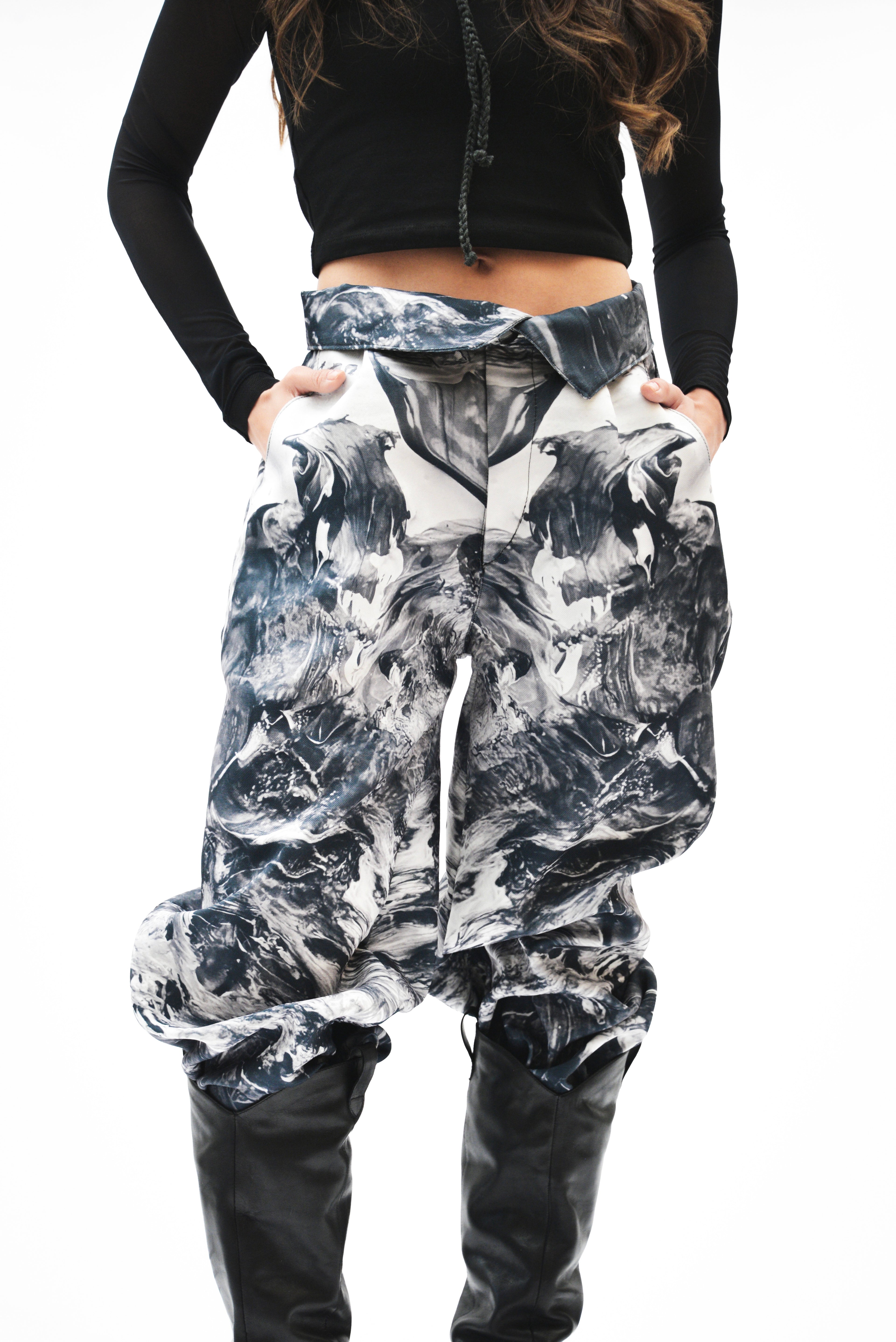 Pantalón Pinceladas Trazo Libre