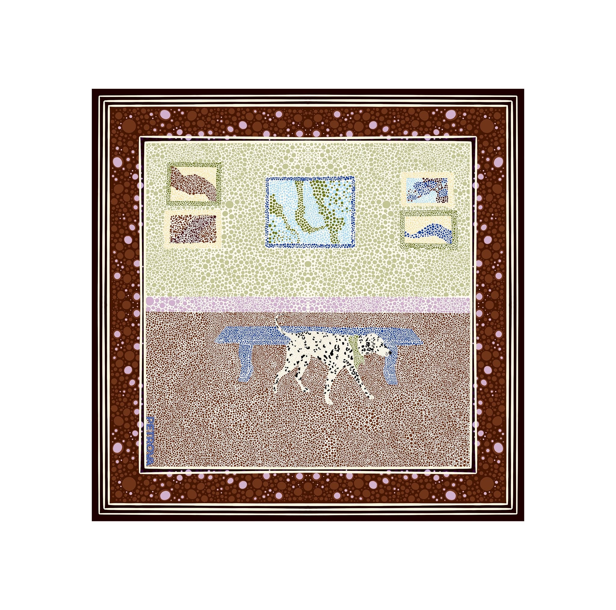 Pañuelo Dalmata Puntos - Anacleta Design